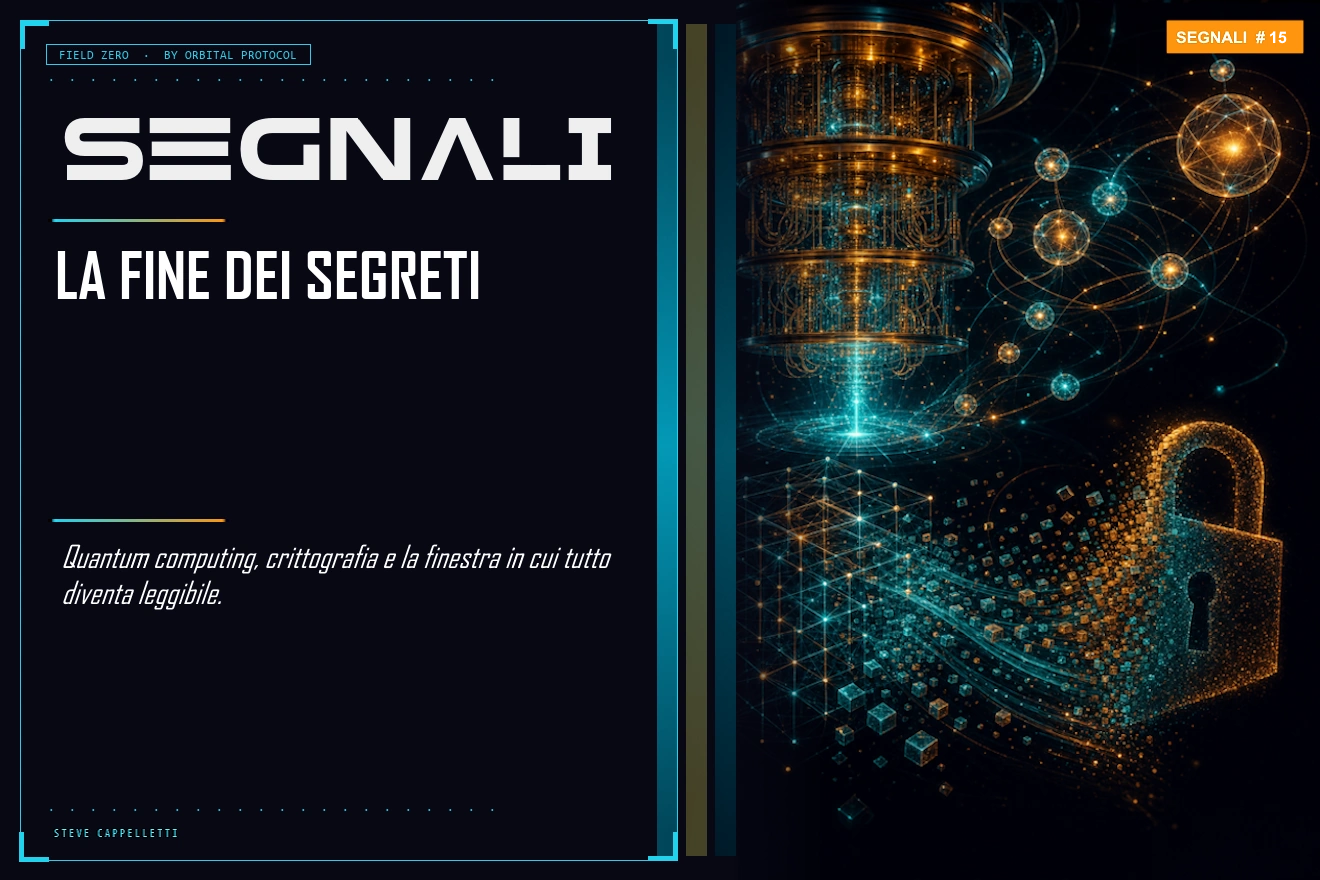 LA FINE DEI SEGRETI